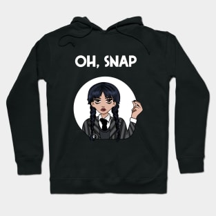 Wednesday Addams  - Oh Snap Hoodie